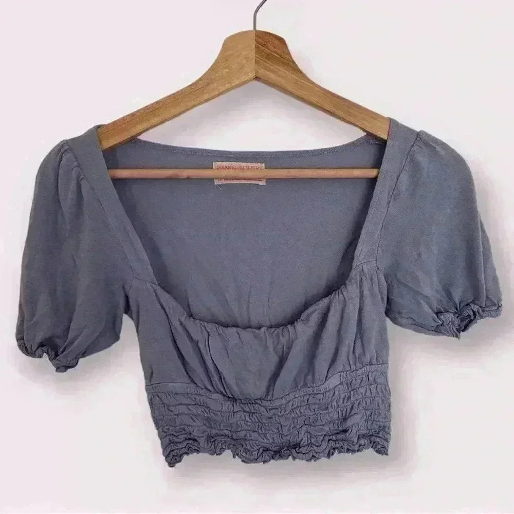 Urban Outfitters ruched crop top